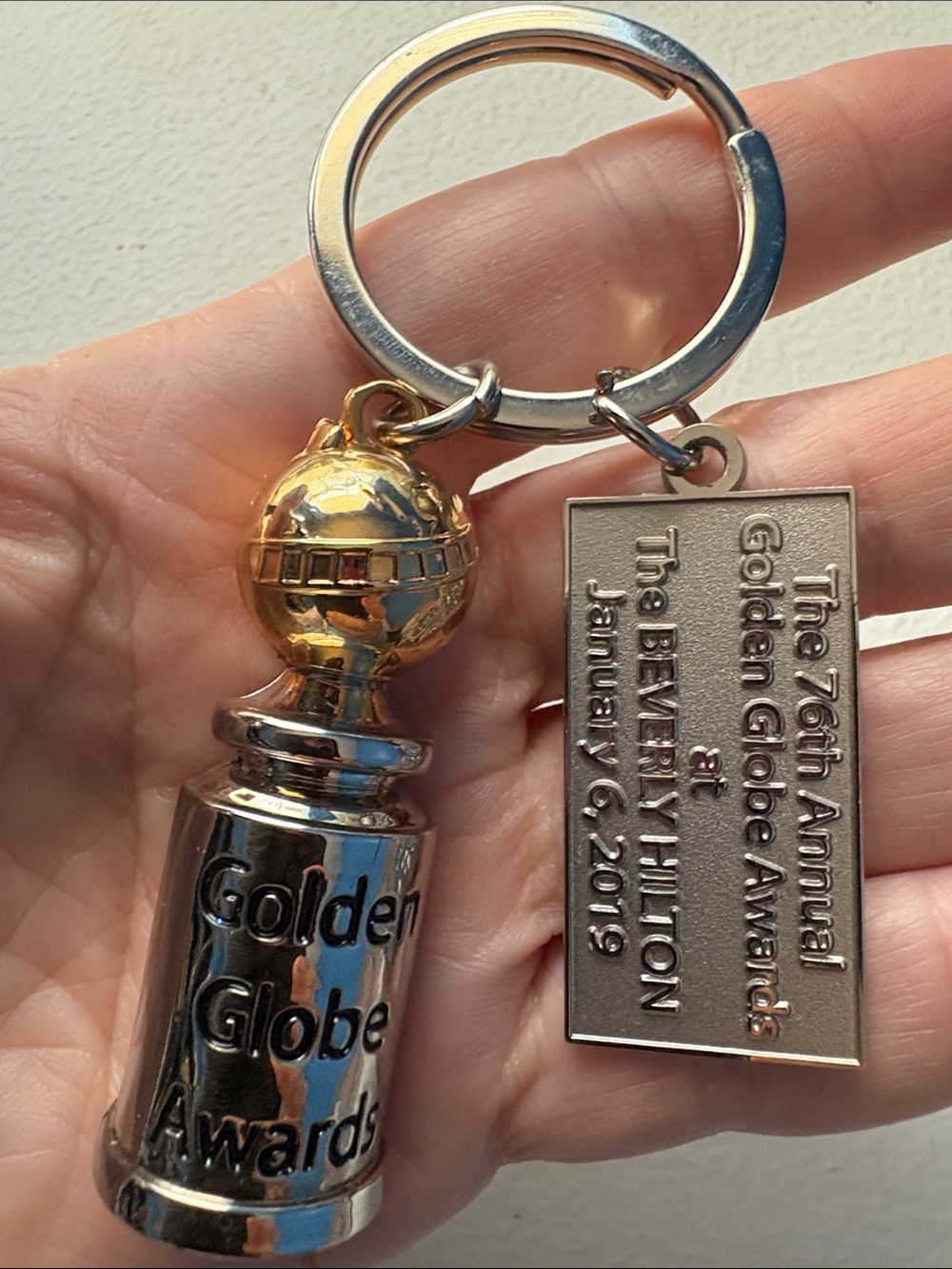 Golden Globe Awards Keychain